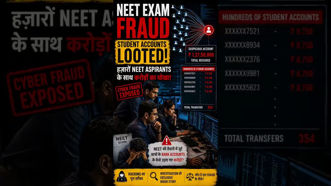 NEET Aspirants Beware! 😨 #refundscam #refundfraud #neet2026 #cyberawareness