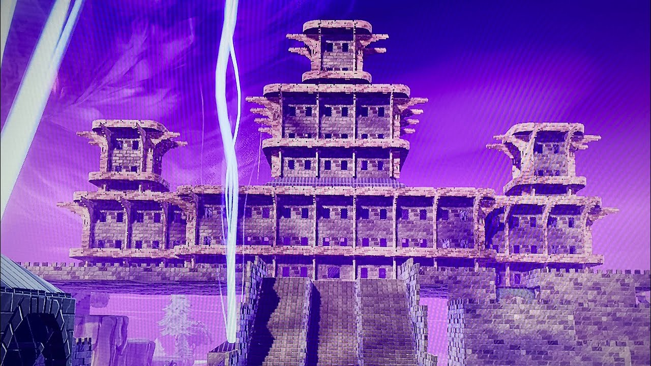 TUTORIAL come costruire un CASTELLO su Fortnite