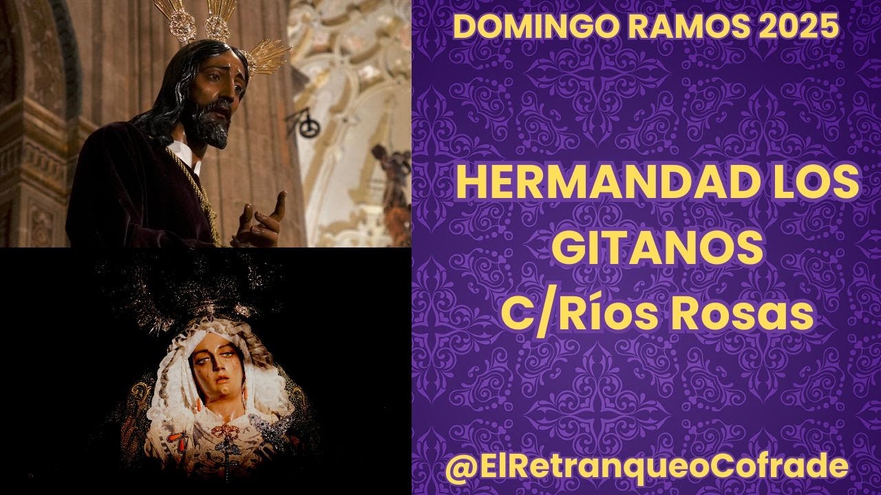 4K Hermandad Los Gitanos por Ríos Rosas | Semana Santa Ronda 2025