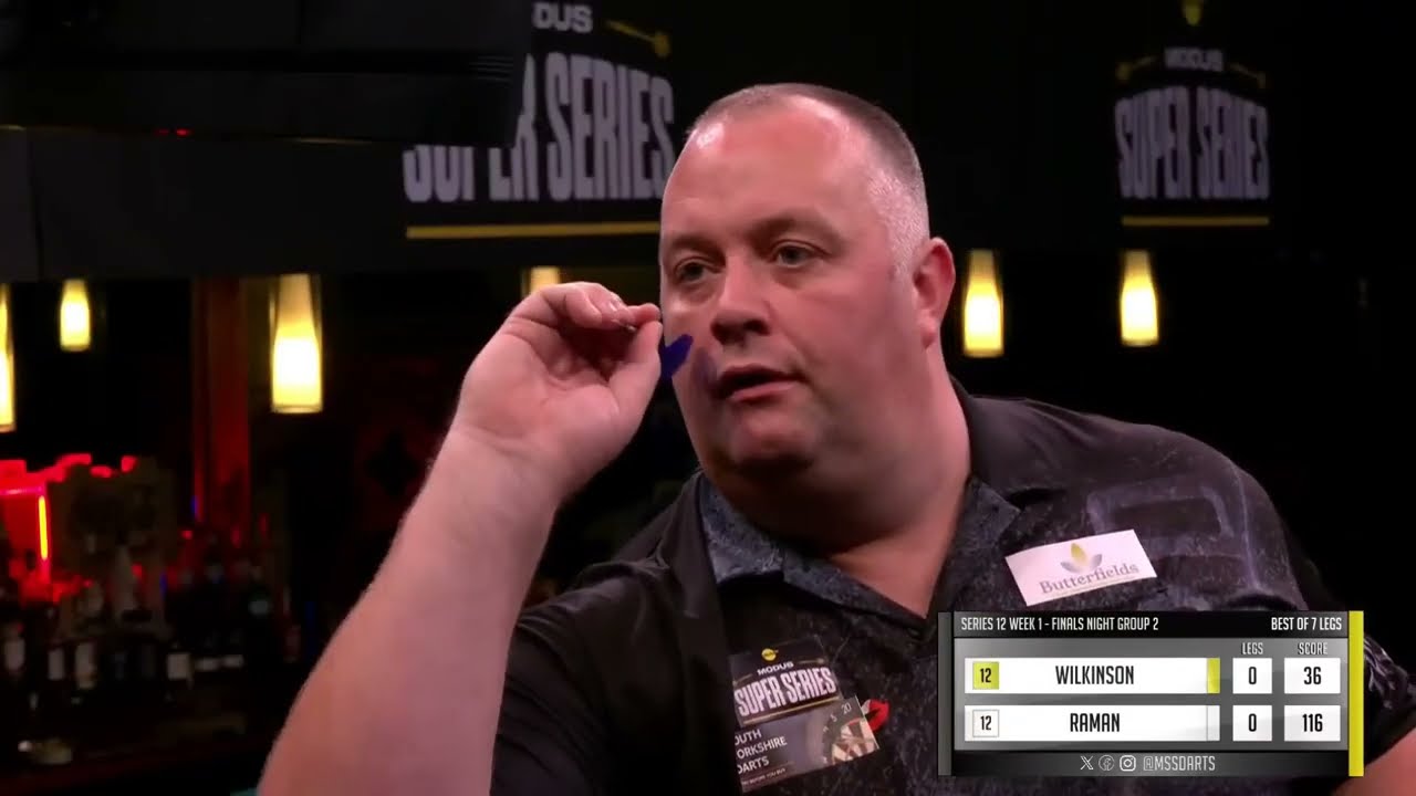 Carl Wilkinson vs Brian Raman Highlights / MODUS Super Series 12 Week 1 Finals Night Group 2