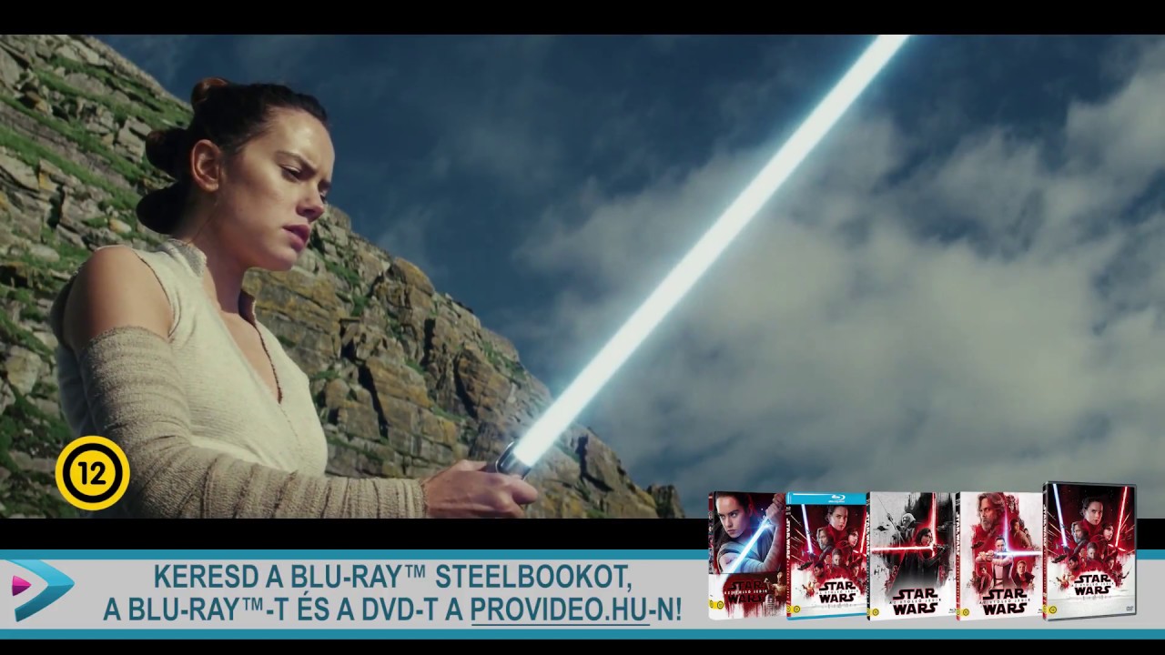 Star Wars: Az Utolsó Jedik - Április 25-től Blu-rayen és DVD-n!