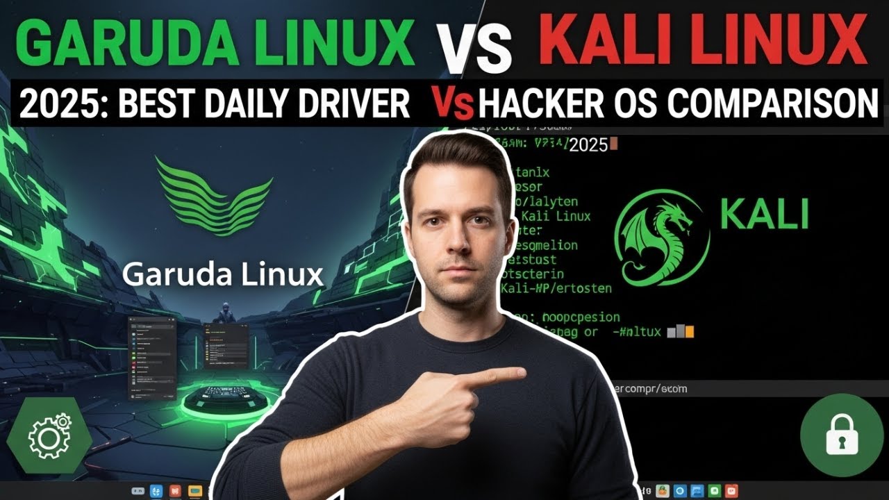 Garuda Linux vs Kali Linux 2025: Best Daily Driver or Hacker OS Comparison