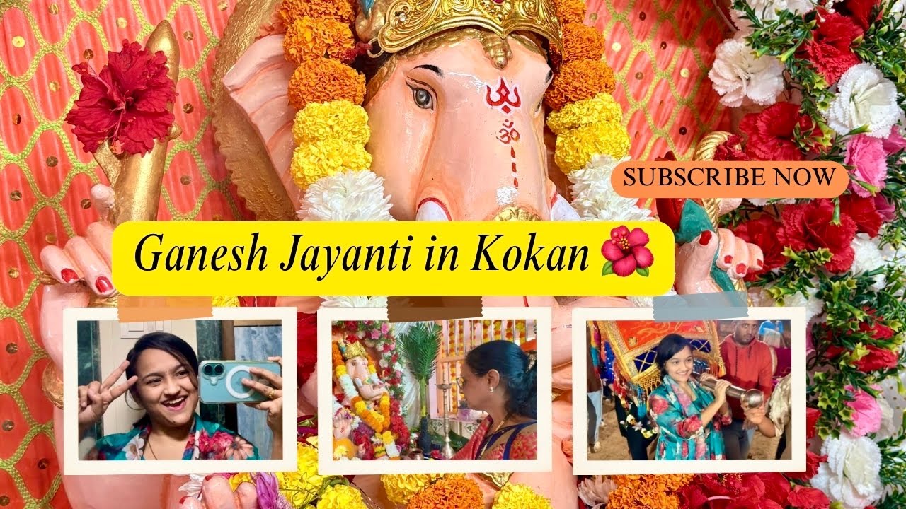Kokanat First Time Ganesh Jayanti Celebration | Palkhi, Haripath & Siddha Wadi Vlog