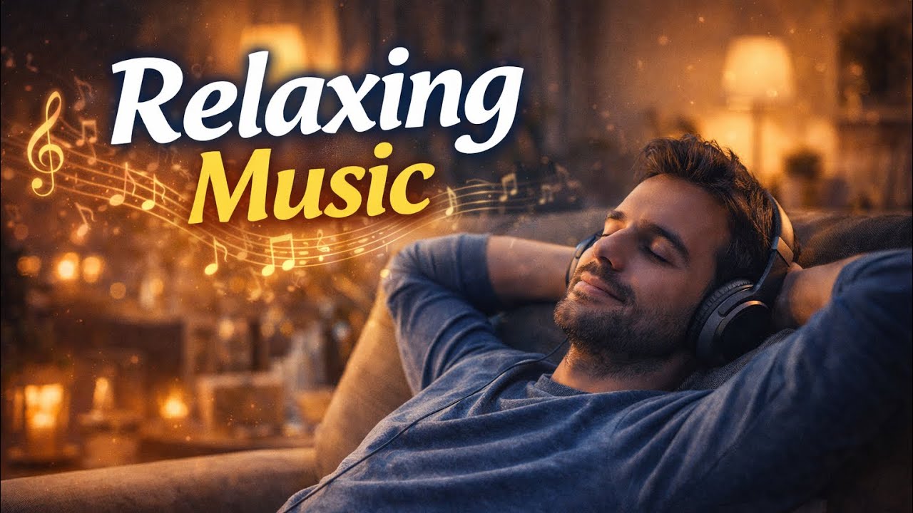 Relaxing music for stress relief, study,chill and inner peace. 🌿, ✨, ☕, 🎧