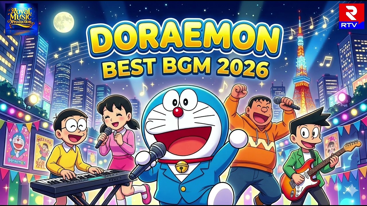 Doraemon BGM | Cartoon | Royal Music Production