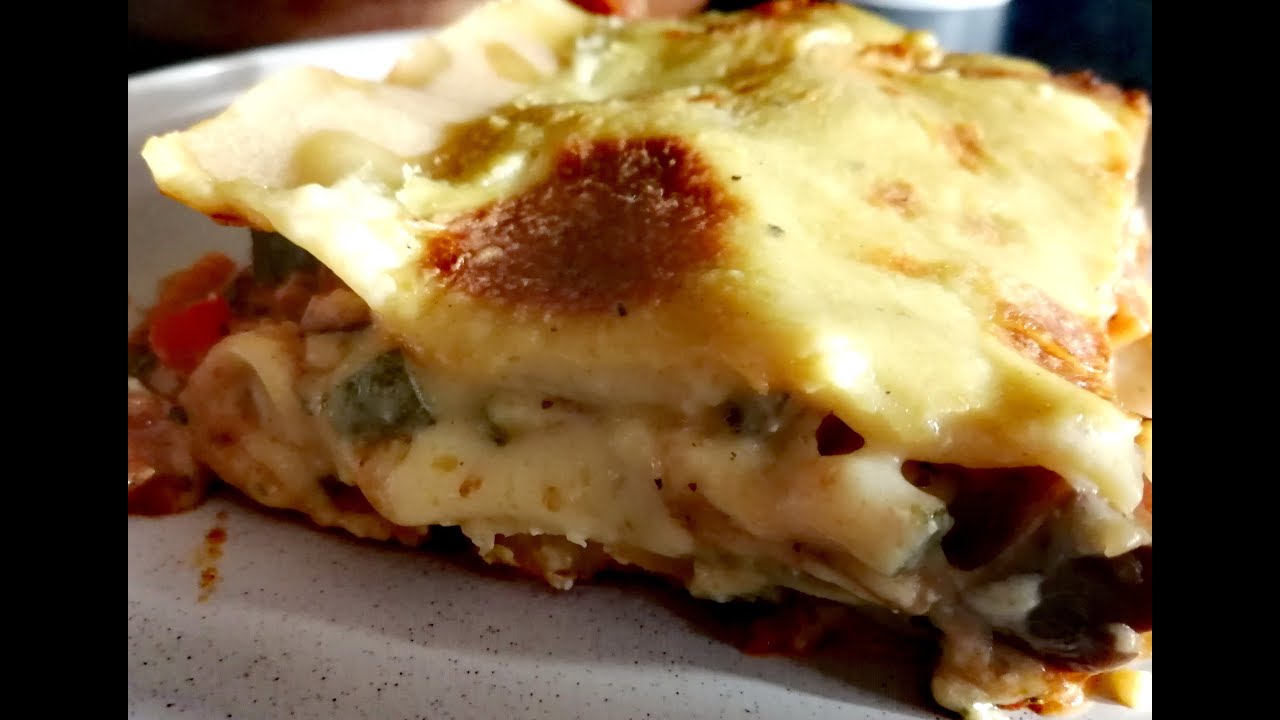 Lasanha vegana - vegan lasagna