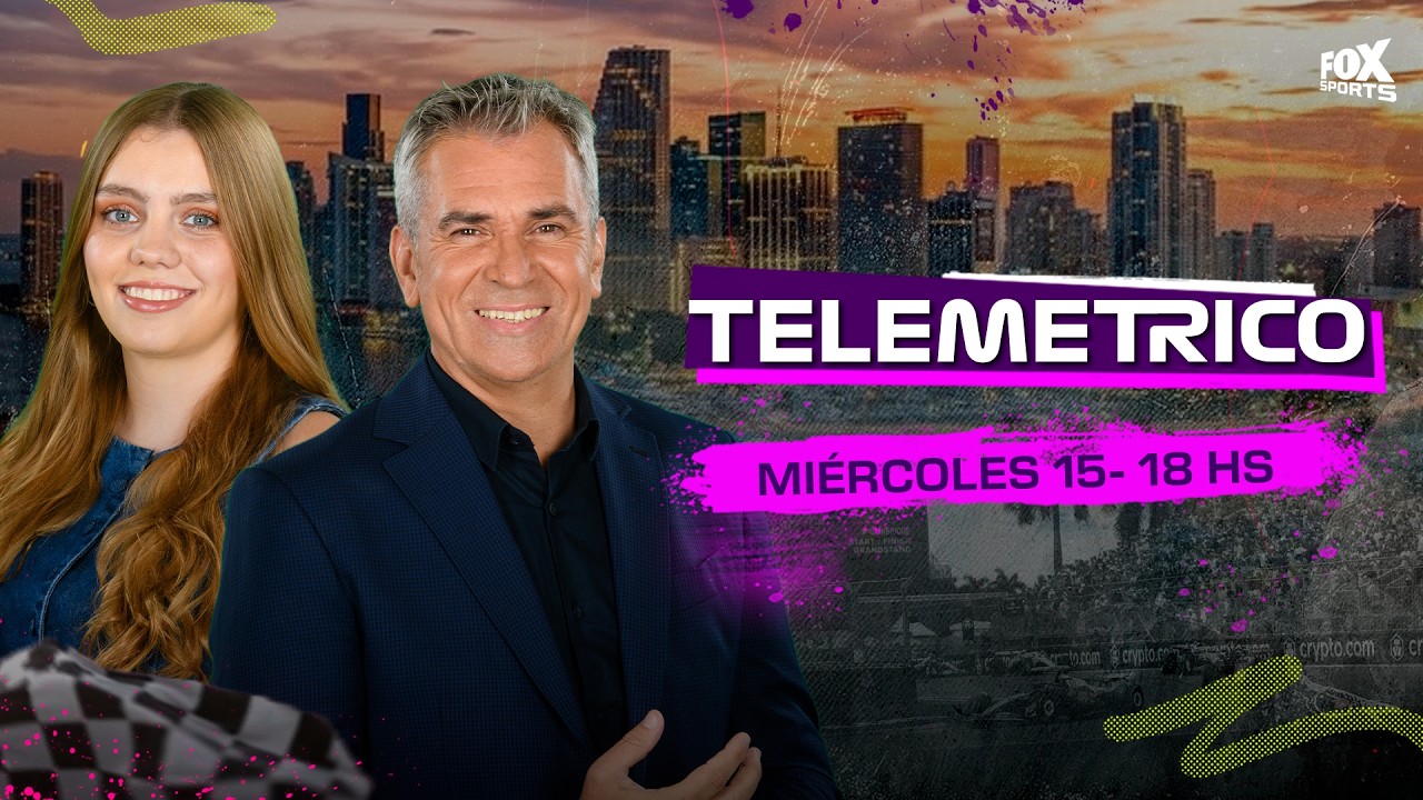 ADRIAN PUENTE Y FLOR ANDERSEN |  STREAMING EN VIVO #telemetricof1