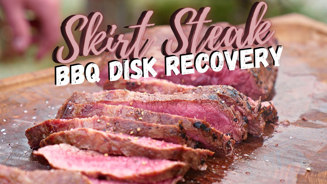 BBQ Disk auf Vordermann bringen und ein herrliches Skirt Steak grillen!