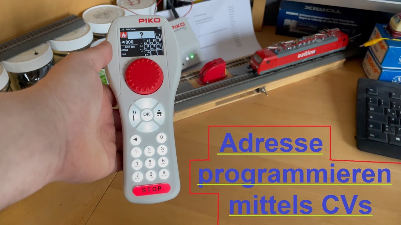 Piko Smartcontrol WLAN - CV-Programmierung und Adressänderung mit der Steuerung (MBWS Tipps #078)