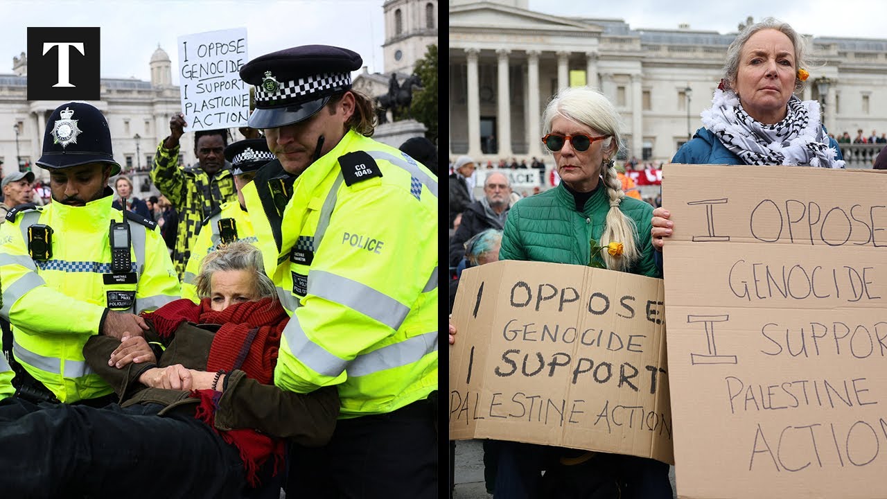 London ​Police ​Arrest ​Dozens ​At ​Protest ​Against ​Ban ​On Palestine Action