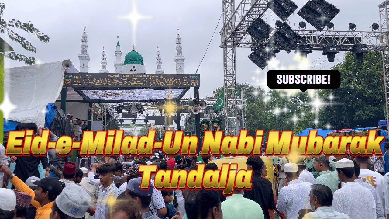 Eid-e-Milad-Un-Nabi Mubarak ll Tandalja 2025 ll 1500 Years ll
