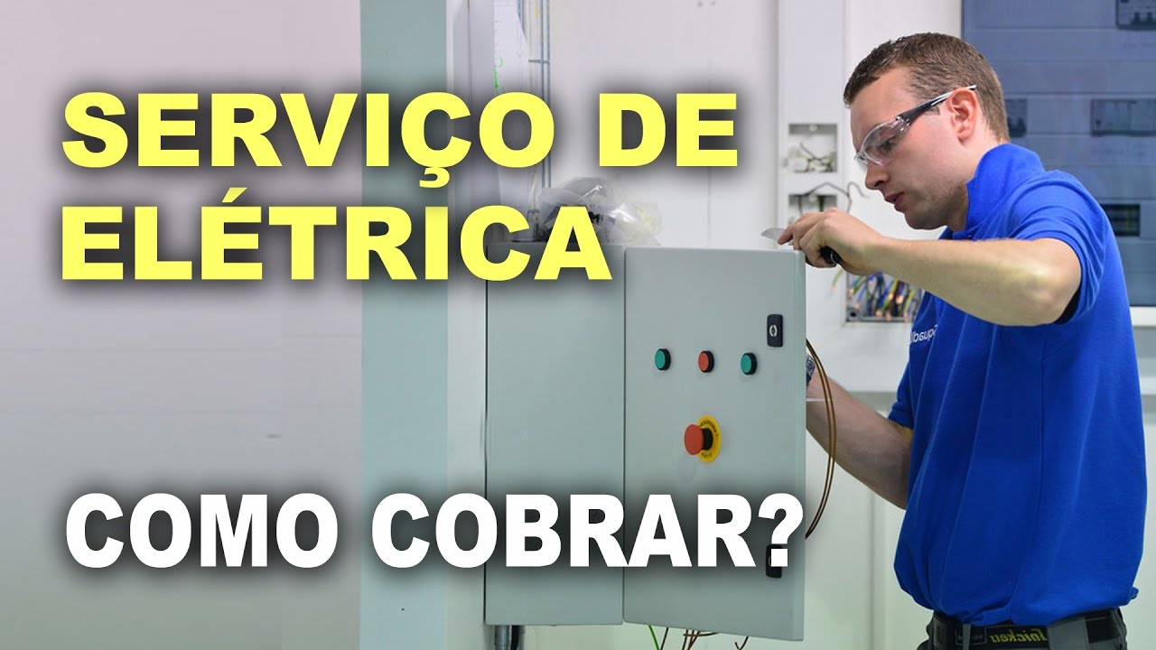 Como cobrar por serviço de eletricista?