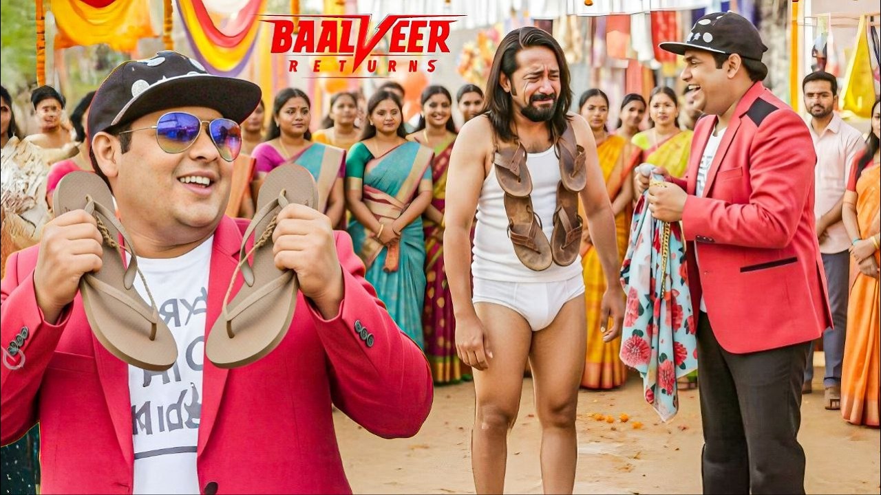 baalveer ने सिखाया गुंडे को सबक - उतार दिए उसके सारे कपडे  ! ||  Baalveer Returns ||
