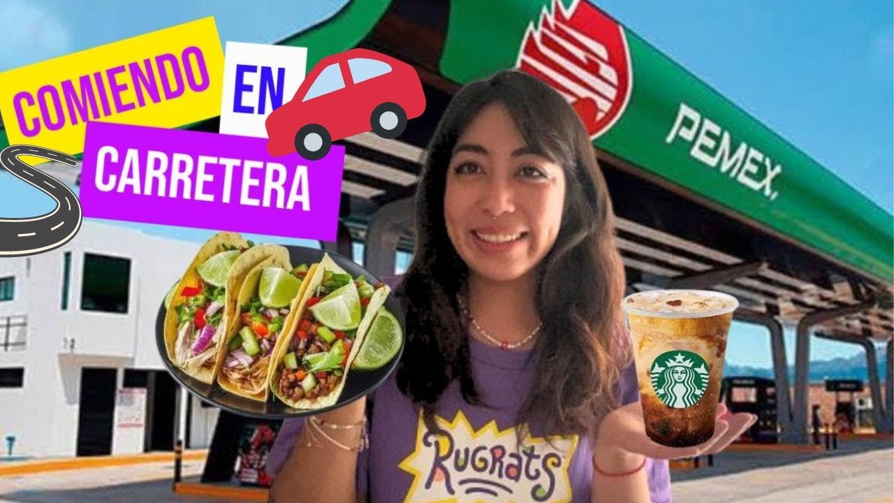 🚗COMIENDO COMIDA EN CARRETERA Y GASOLINERAS🛣️ | CARITO DE CHILL