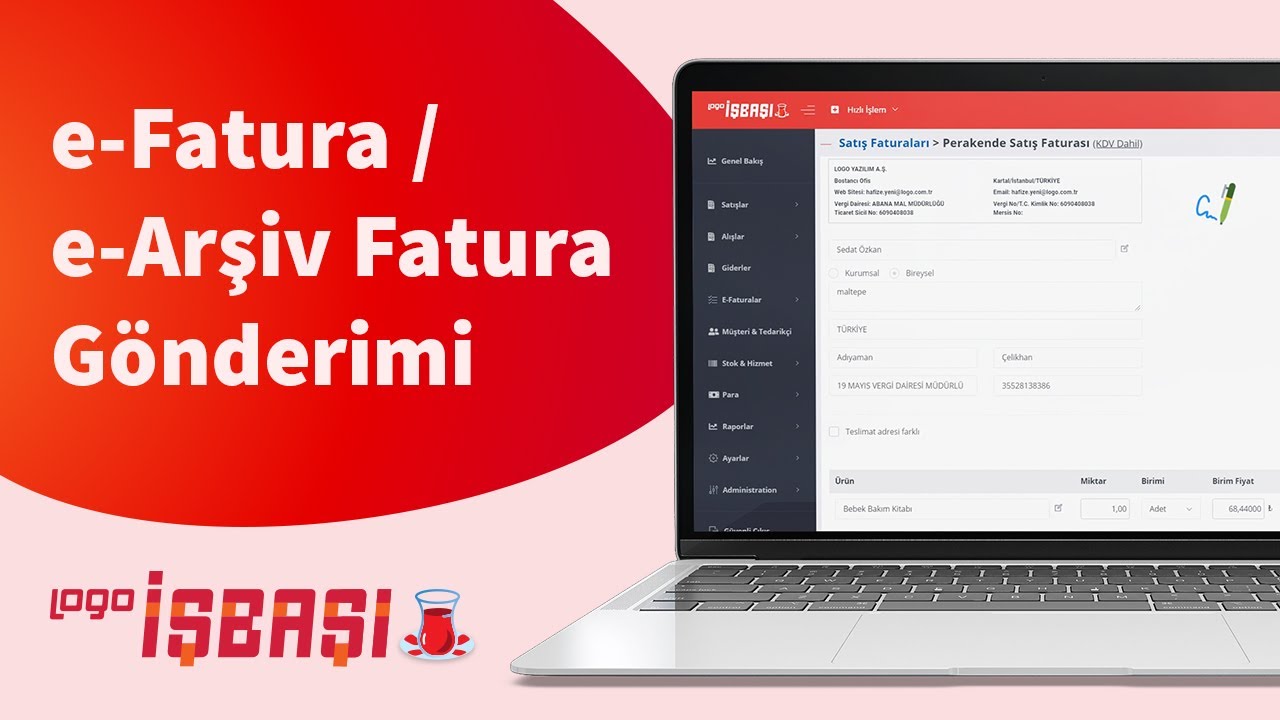 Logo İşbaşı ile e-Fatura/e-Arşiv Fatura Nasıl Kesilir?