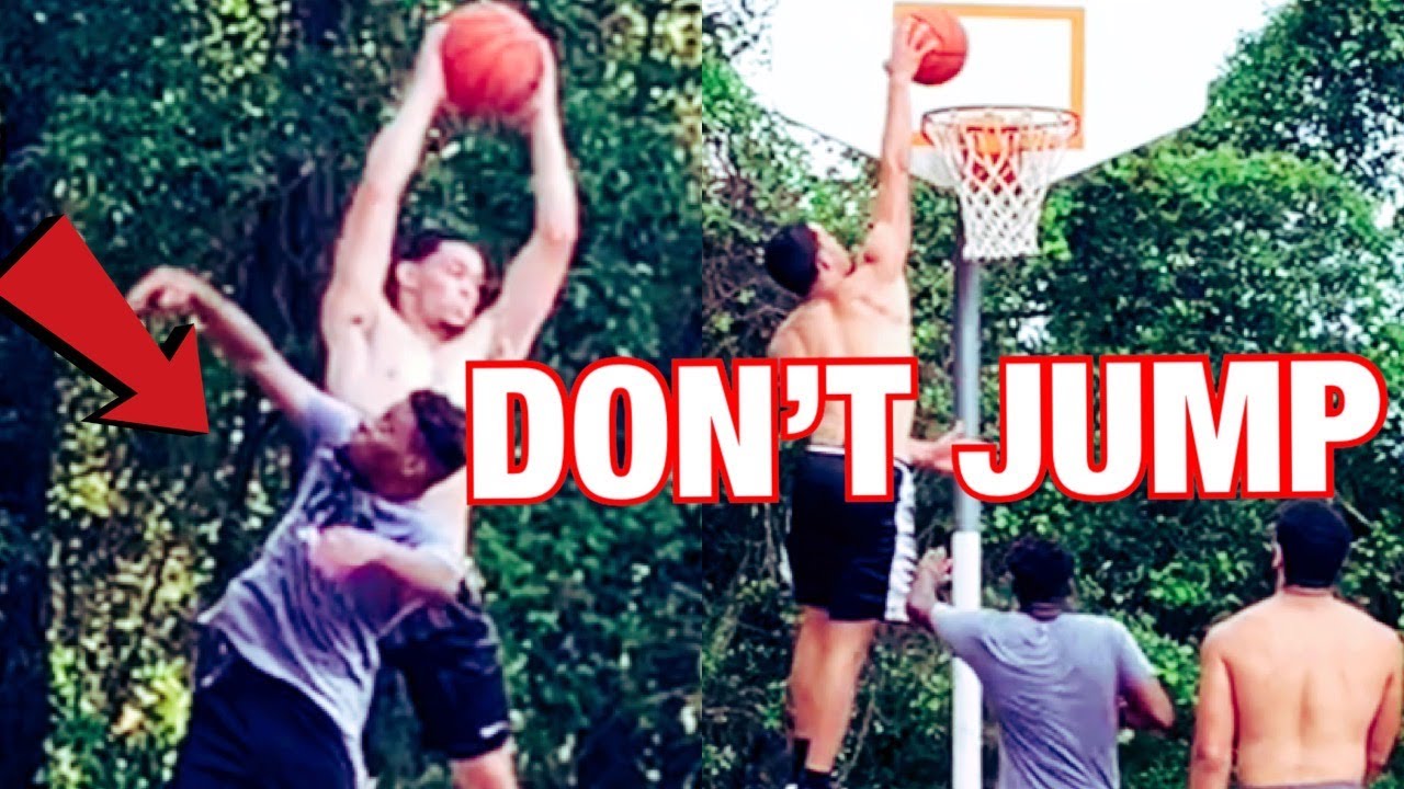 They Didn't Know I Could Dunk.. Playing Pickup Basketball In Florida