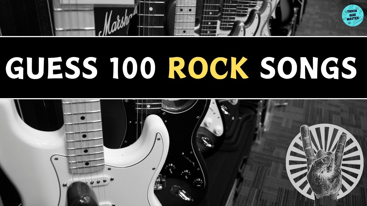 Угадай 100 рок-песен 🎸🤘 | Викторина/Задание/Челлендж