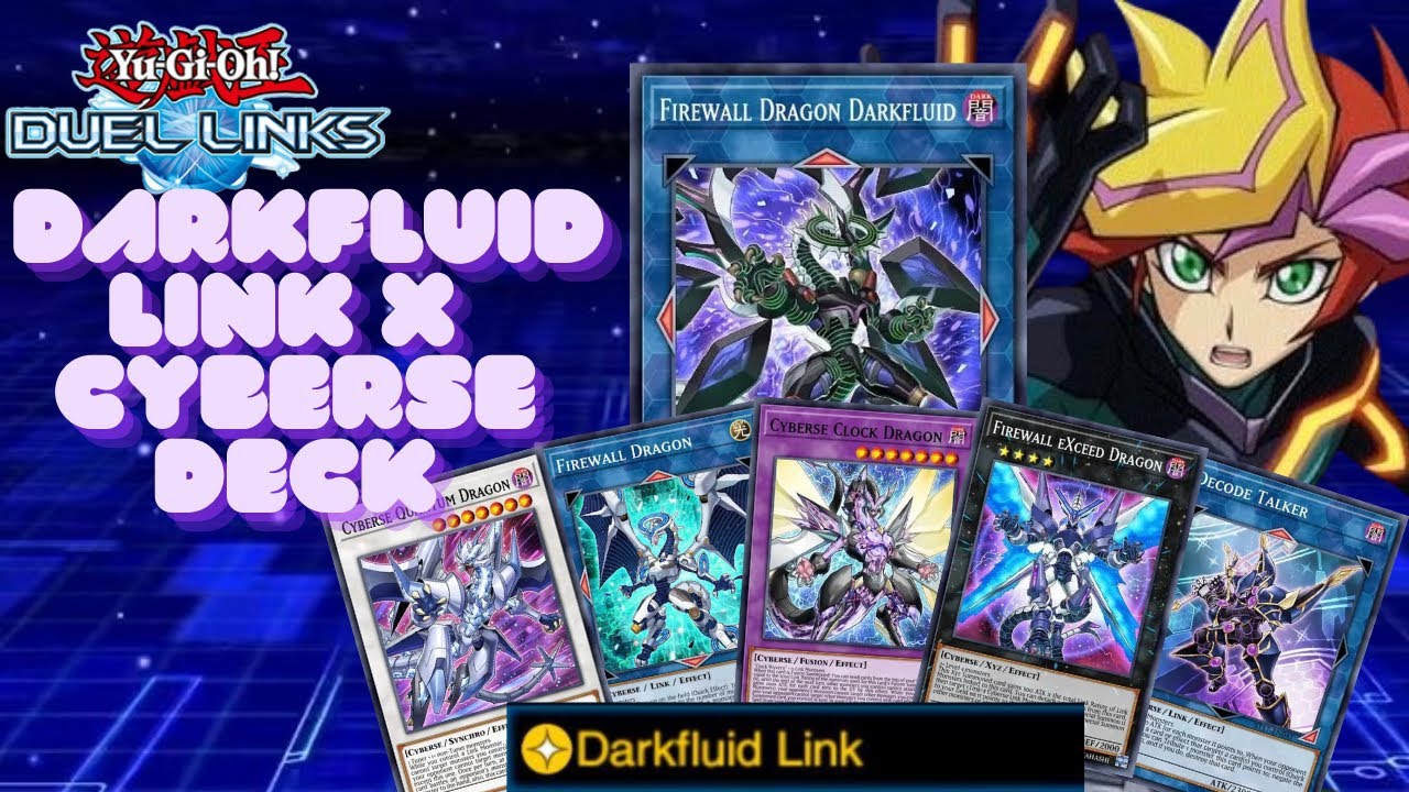 [DL] Duel Links Ep #1: These Dragons are Tall Dark and Handsome! Darkfluid Link x Cyberse Showcase! 