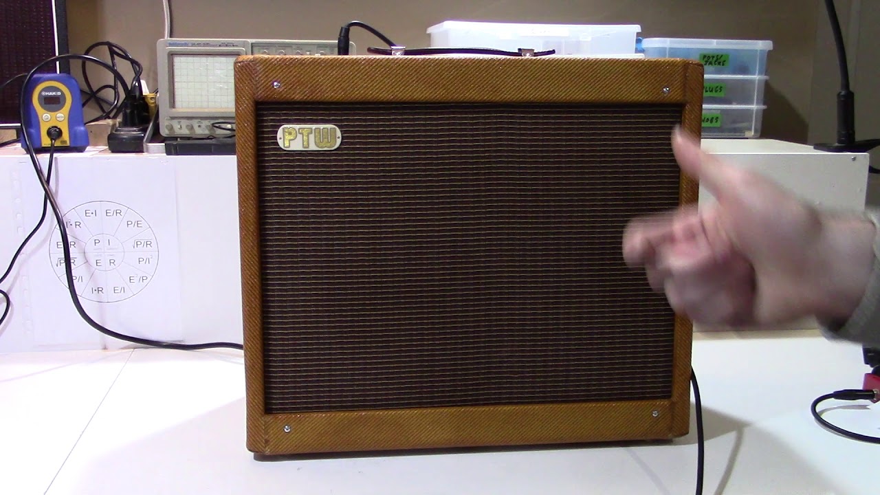 PTW Tweedster (15-Watt 5E3 Tweed Replica Guitar Amplifier)