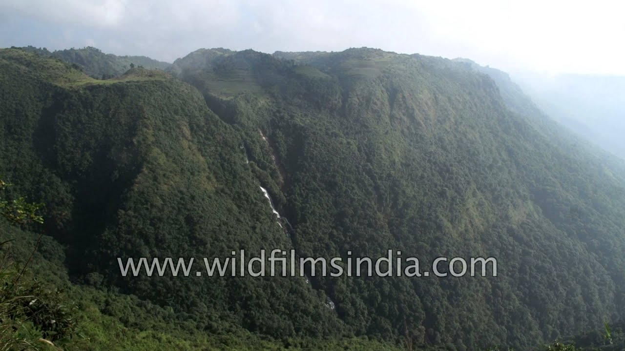 View of Shillong town, Meghalaya