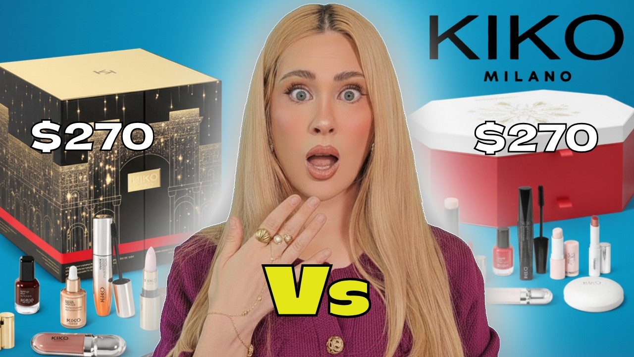 $600?? Primer Calendario de Adviento 😱 KIKO MILANO 2024 Vs 2025 &iquest;Cu&aacute;l es MEJOR? 