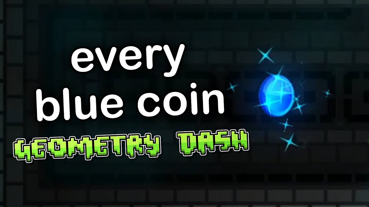 All Blue Coin Locations in Geometry Dash (All 4 The Tower Levels)