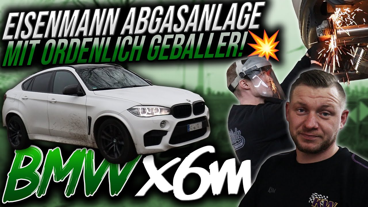 Eisenmann ABGASANLAGE für den BMW X6M | Es knallt ordentlich!💥 | Hot Wheelz