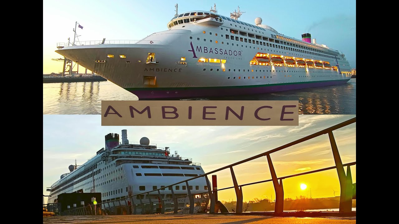 4K Ambience traumhaftes einlaufen am frühen sonnigen morgen in Hamburg 16 12 2025