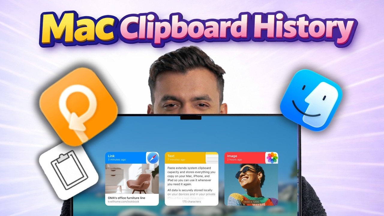 Paste App для Mac – Неограниченная история буфера обмена и интеллектуальный инструмент вставки!