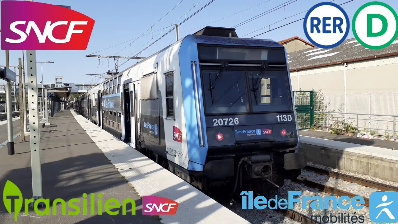 (FHD) Voyage entre Corbeil Essonnes et Villeneuve Saint Georges via Ris-Orangis