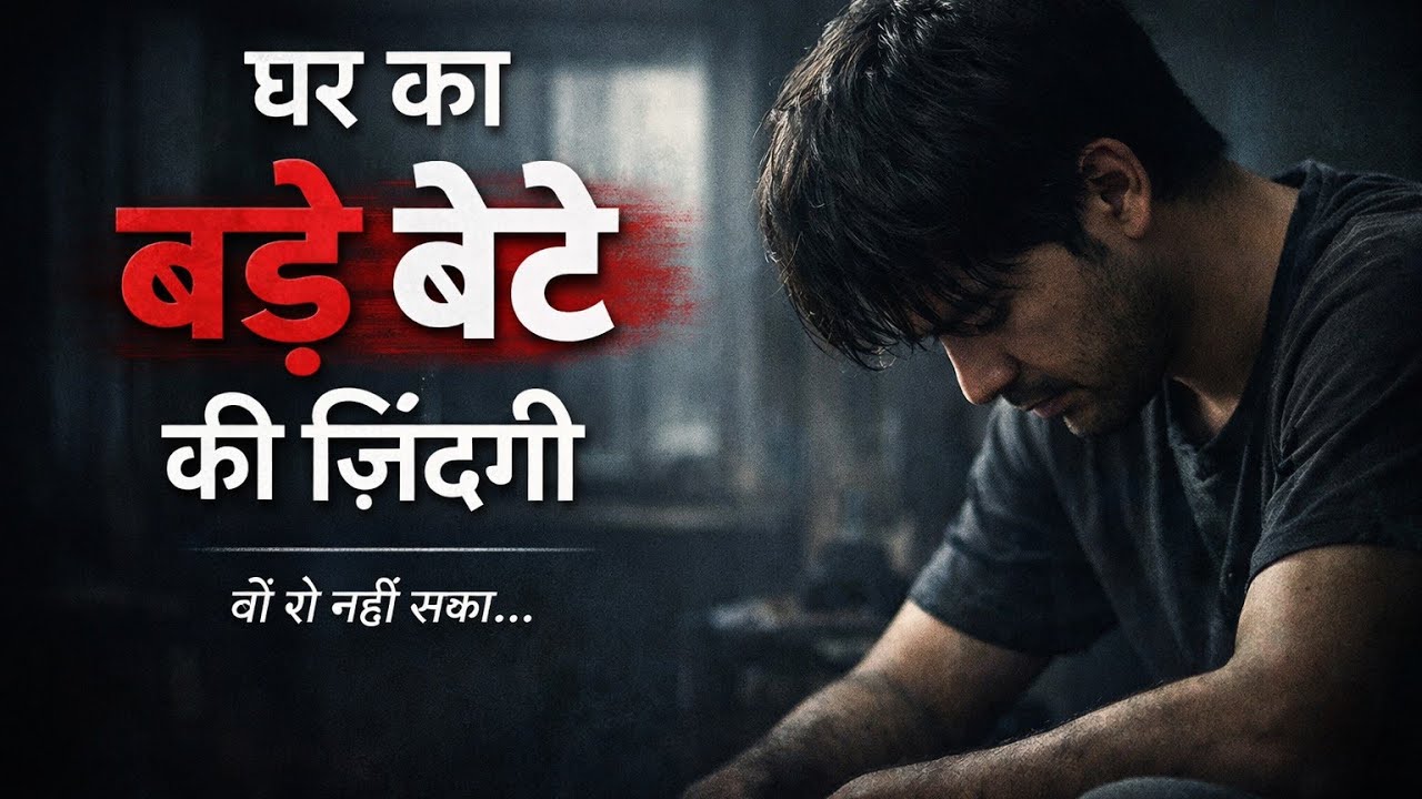 घर के बड़े बेटे की ज़िंदगी |जो सबके लिए मज़बूत, था पर खुद के लिए नहीं”#hindiemotionalstory 