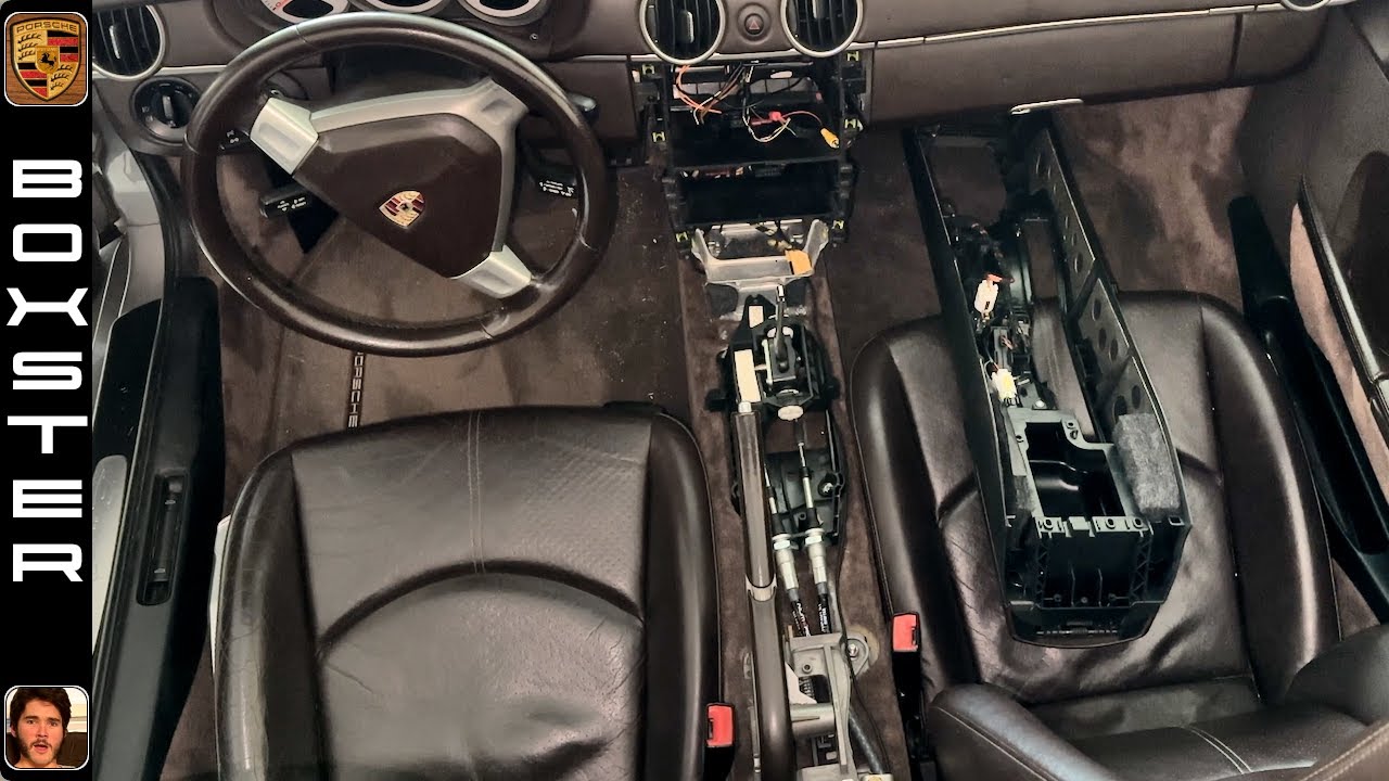 Центральная консоль | Porsche Boxster (987.1 и 987.2) (2005 - 2012)
