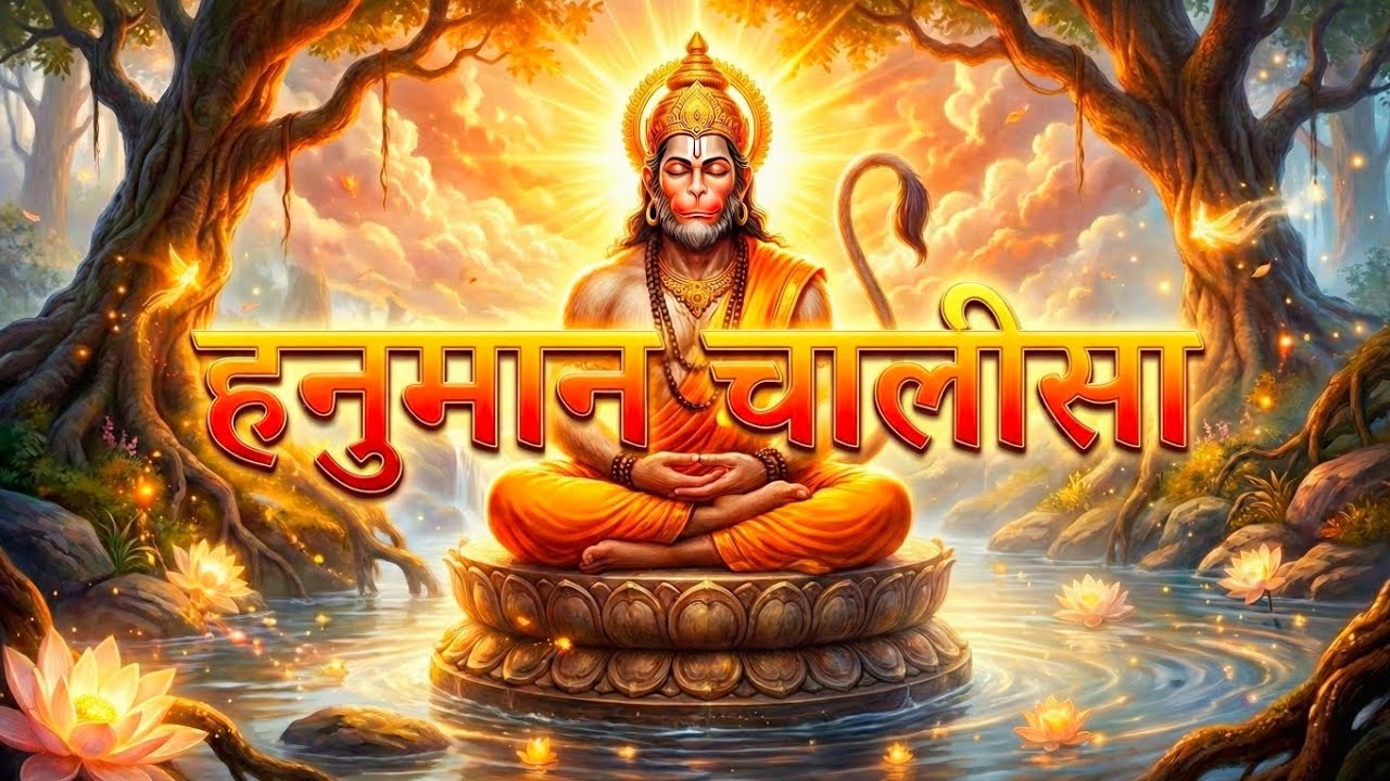 श्री हनुमान चालीसा 🌺🙏| Shree Hanuman Chalisa Original Video |🙏🌺| 8K