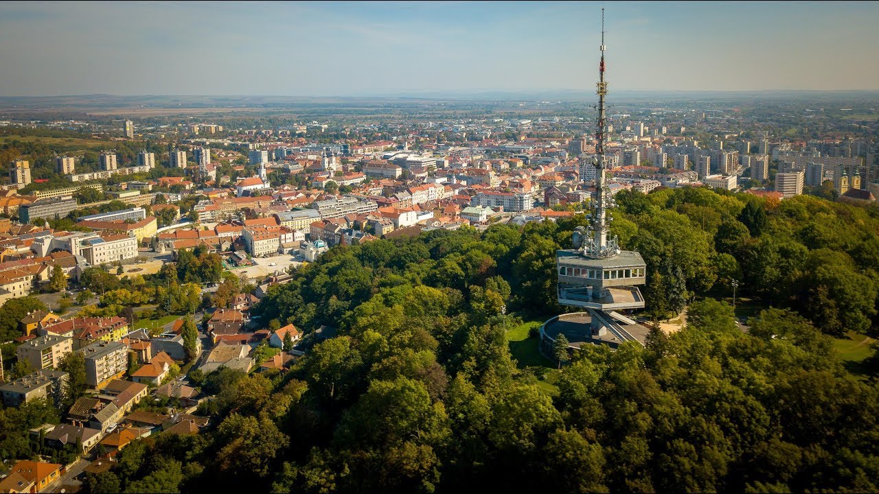 Miskolc City, HUNGARY 2017 - 4K