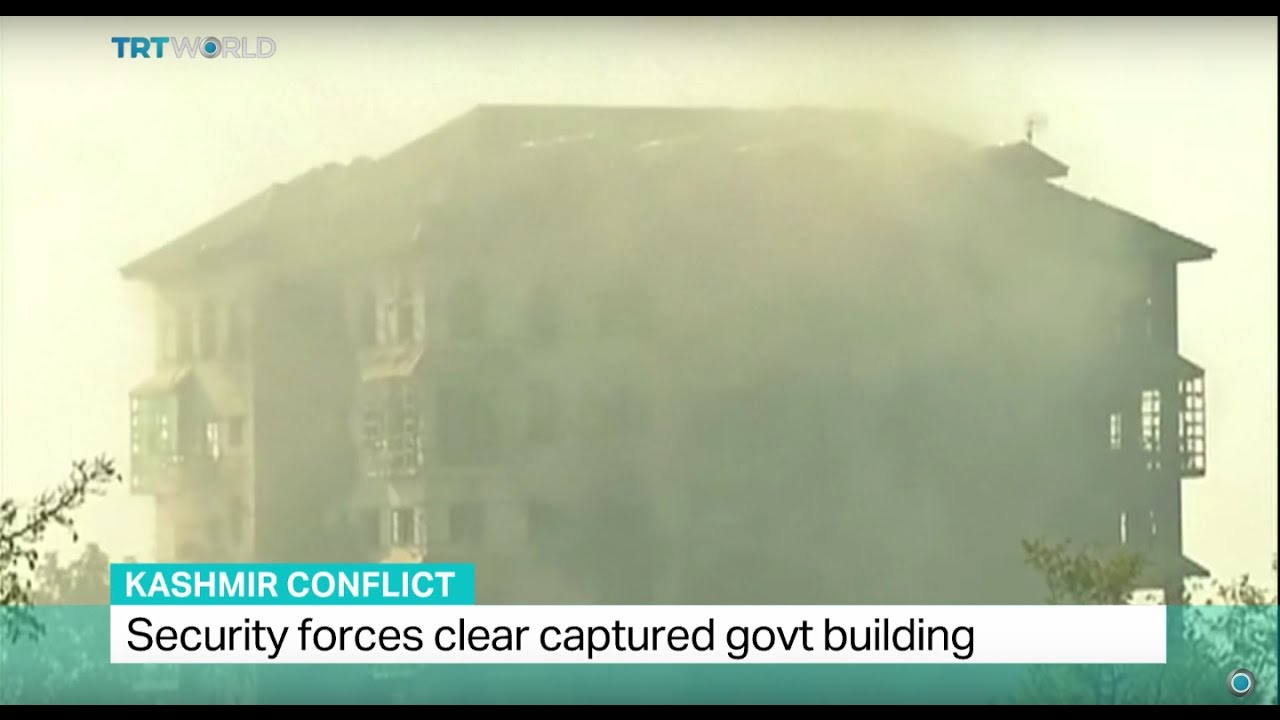 Kashmir Conflict: Security forces clear captured government building