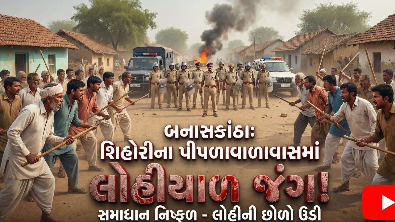 કાંકરેજ હચમચ્યું: સમાધાન કરવા બેઠેલા આગેવાનોની હાજરીમાં જ ઊછળ્યા ધોકા!