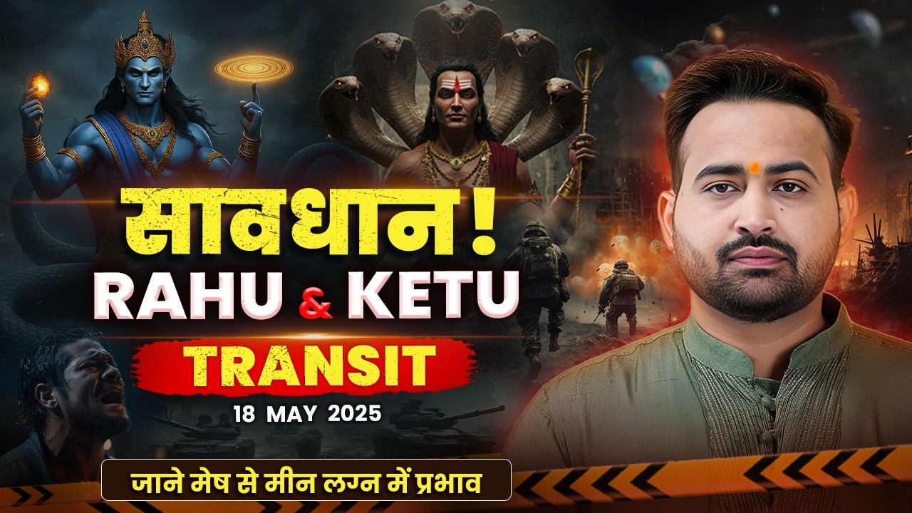 मई 2025 राहु-केतु का सबसे बड़ा Transit | मेष से मीन लग्न में क्या होगा असर | Astro Arun Pandit