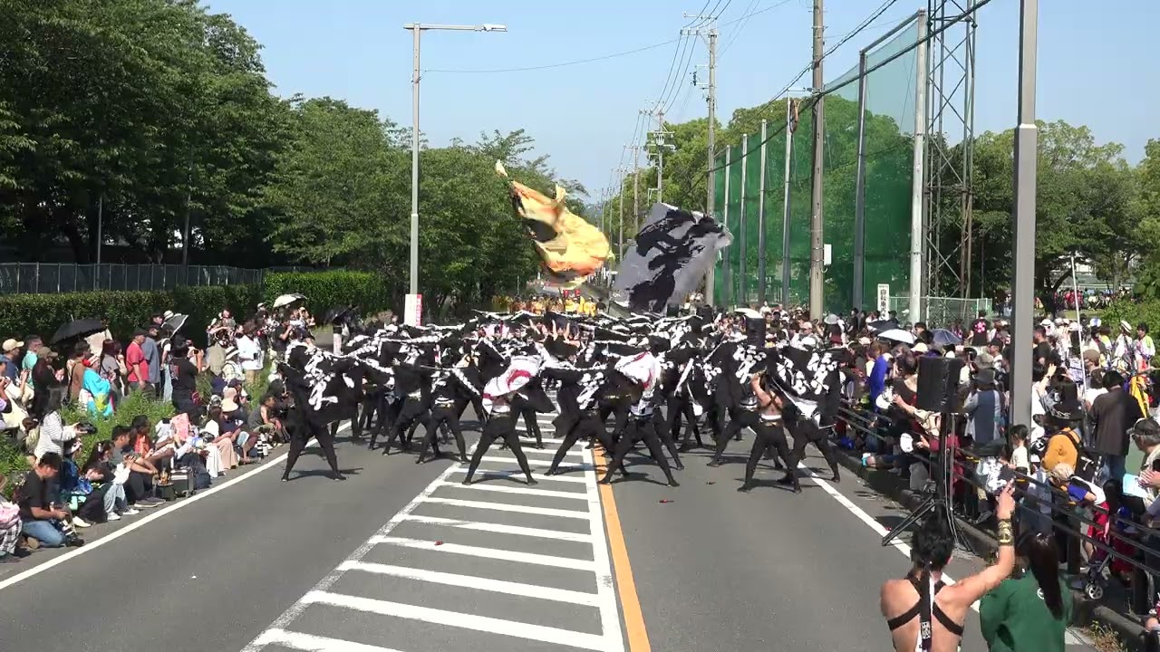 笑゛　2024　豊川おいでん祭　　3　　豊川おいでん祭　正面