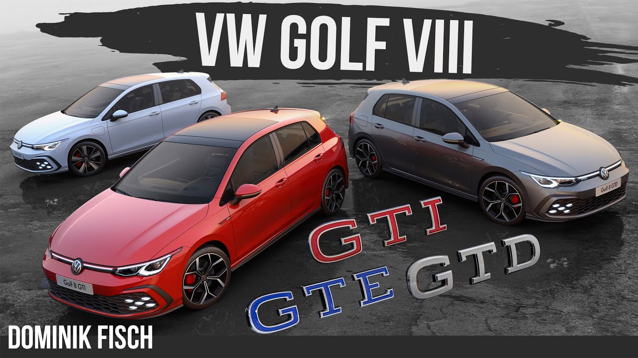 Der neue VW GOLF 8 GTI | GTD | GTE | Neuvorstellung des sportlichen Kompakten | 2020 | Dominik Fisch