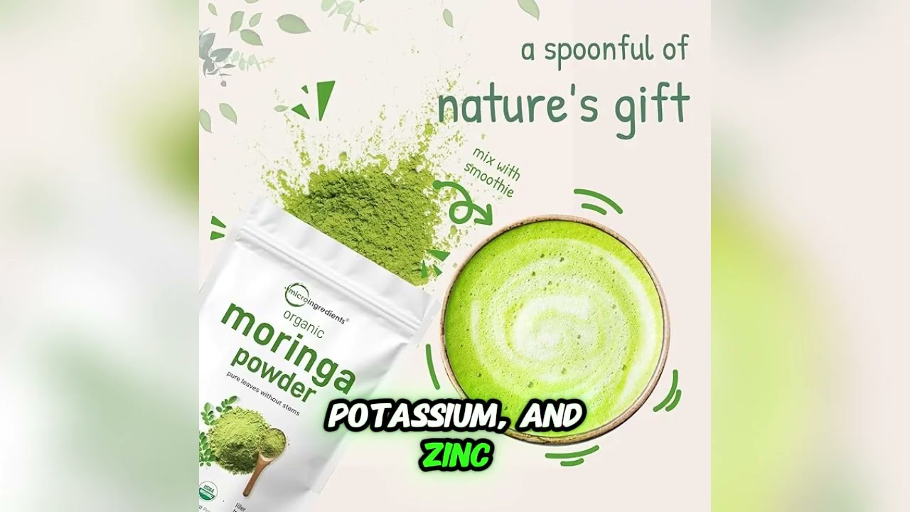 Organic Moringa Leaf Powder