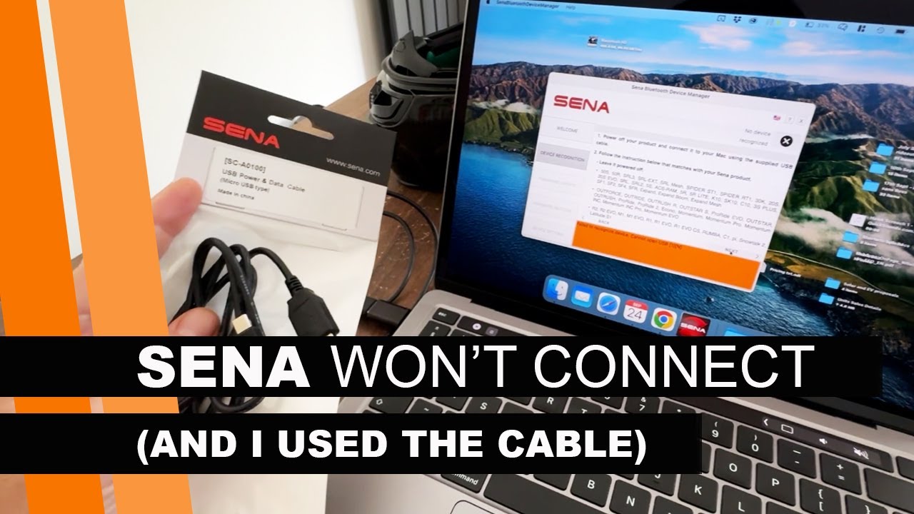 Sena Wifi Cable - Tips and Tricks