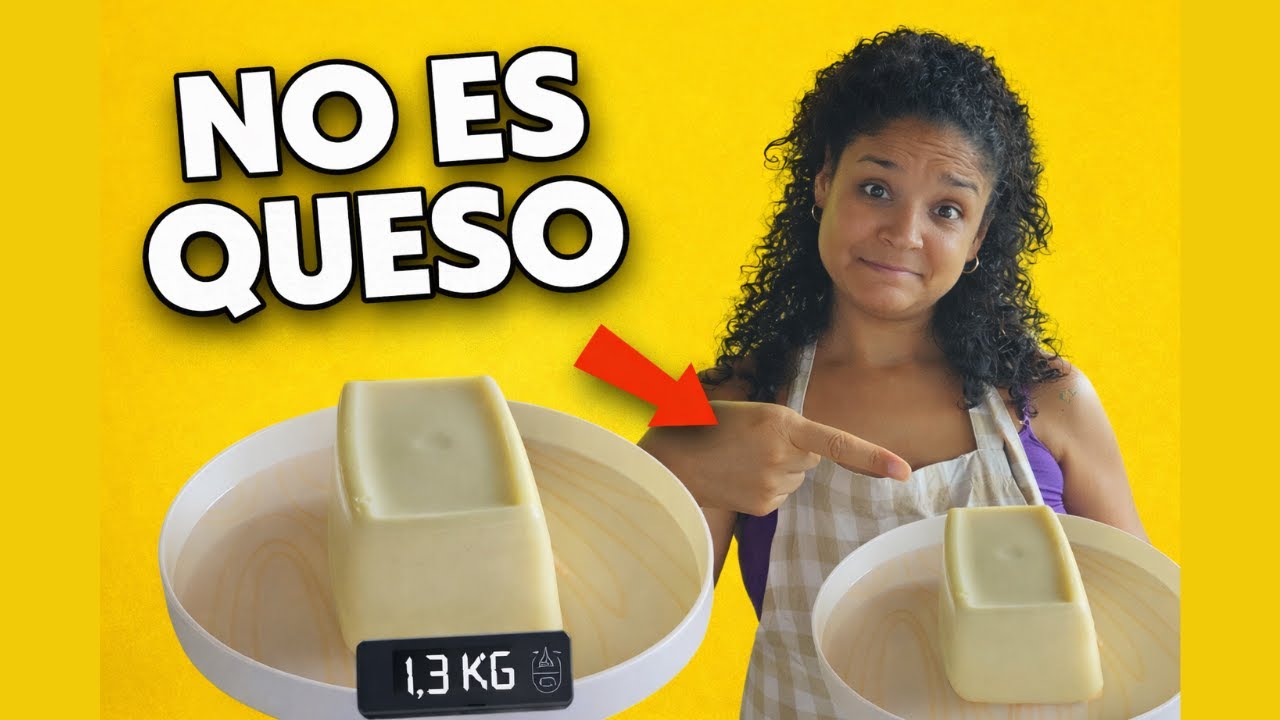 👉 Este queso NO es queso&hellip; pero &iquest;funciona? 🧀 Experimento real