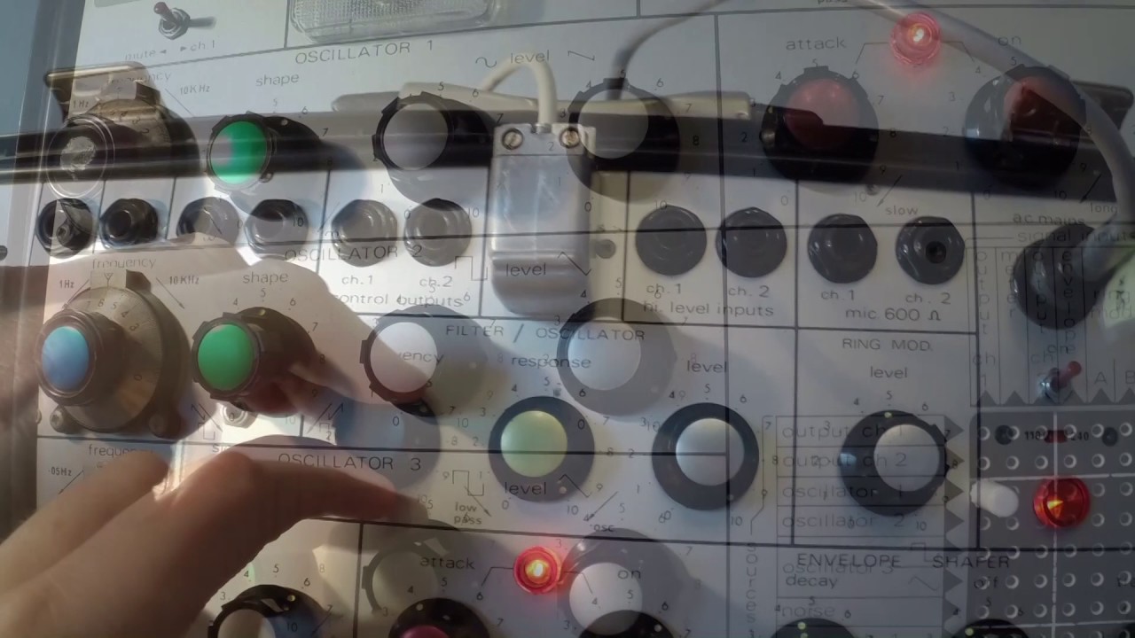 EMS-Synthi AKS - Part II: patching some sounds