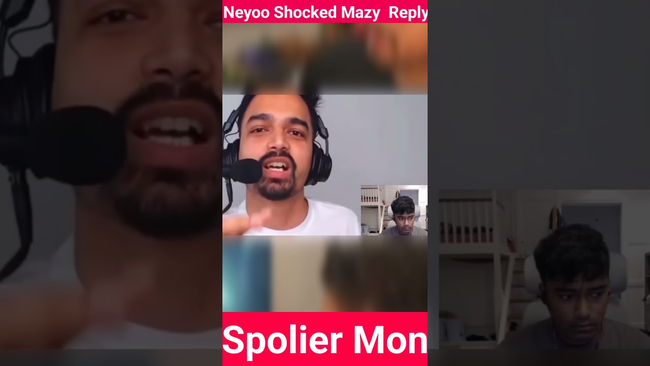 OMG😱 Neyoo Shocked Mazy Reply Scout #scout #godlike #s8ul spolier_mon