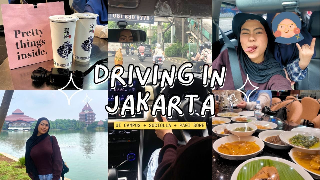 GOT MY DRIVER'S LICENSE! UI Campus, Shopping at Sociolla & Pagi Sore | Jakarta Vlog