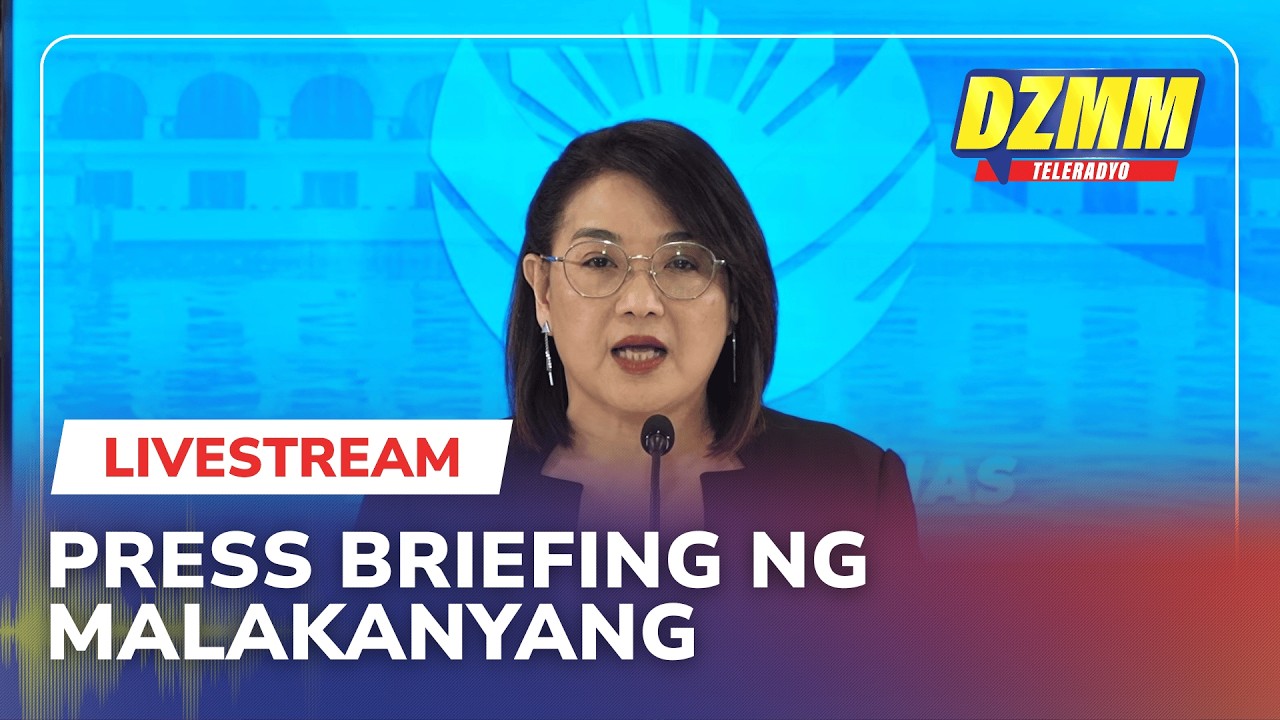 LIVE: Palace holds press briefing | DZMM Teleradyo (23 March 2026)