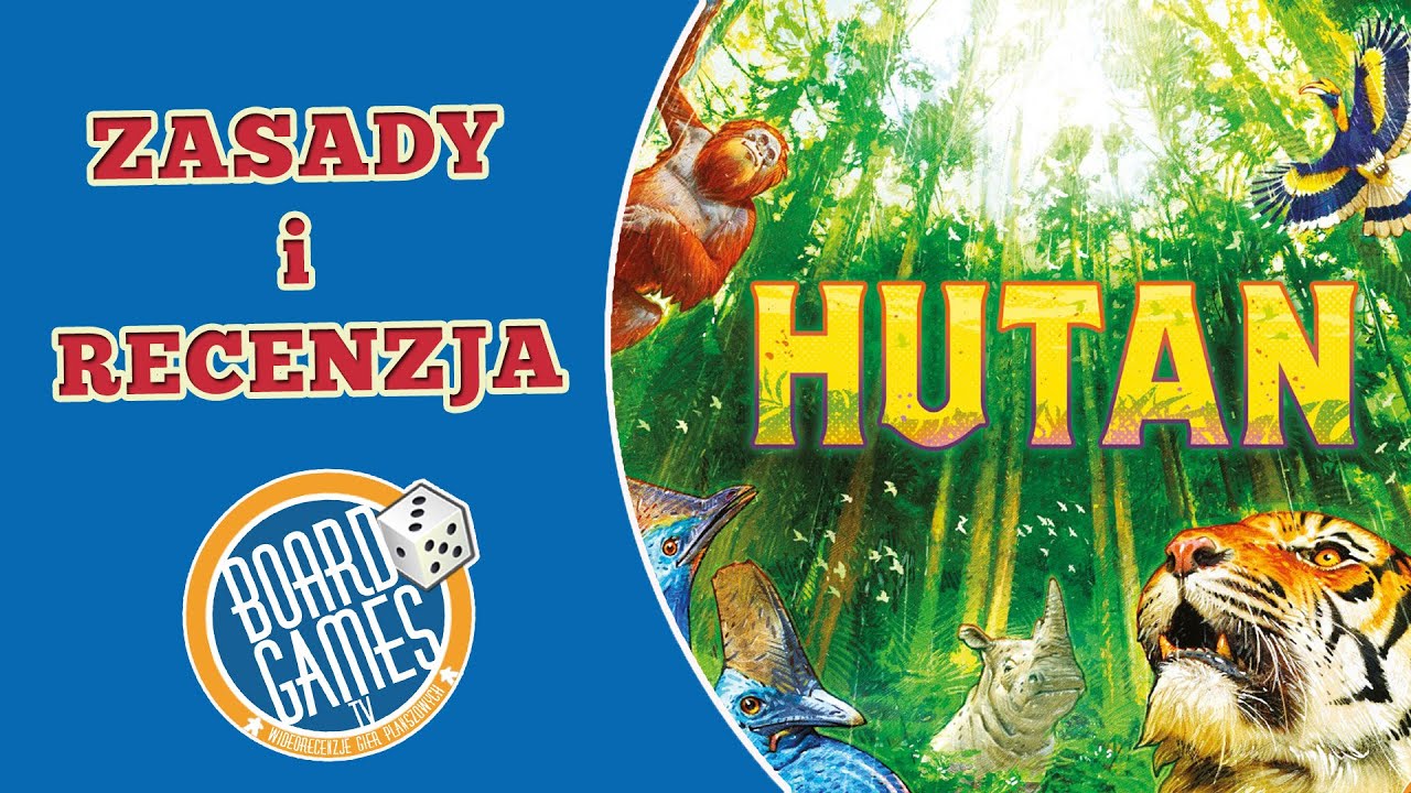 HUTAN - gra planszowa | Recenzja i Zasady