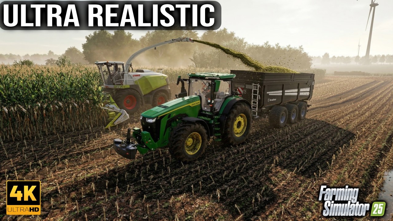 I Turned FS25 Into REAL LIFE Farming 😳 (Full Realism Overhaul) Reshade