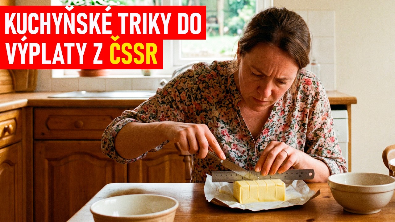 10 Kuchyňsk&yacute;ch Triků, Jak Rodina Vyžila do V&yacute;platy z ČSSR!
