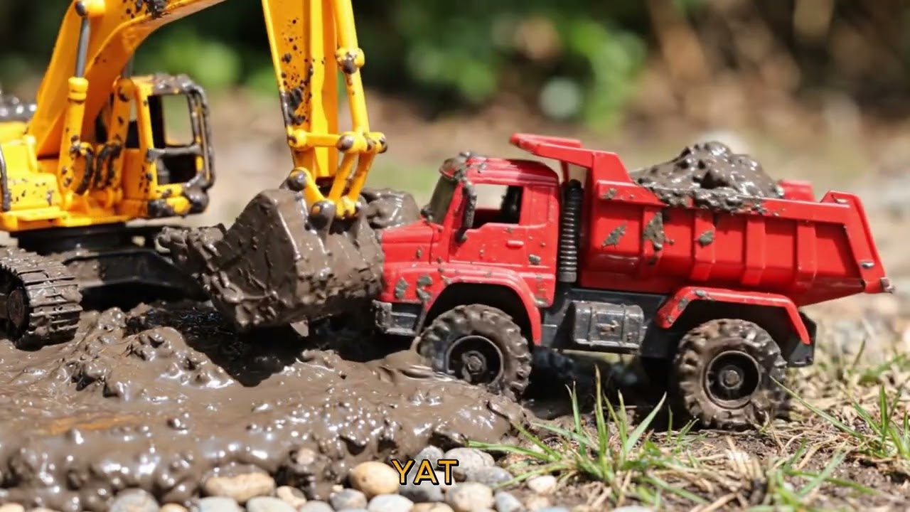 Ultra Realistic RC Construction Site with Excavato